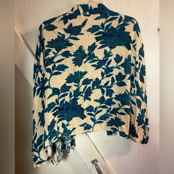 Andersen & lauth floral tropical kimono osfa one size fits all - Picture 4 of 5